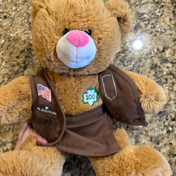 Build a Bear Girl Scout 100th Anniversary Commemorative Teddy Bear - Picture 2 of 3